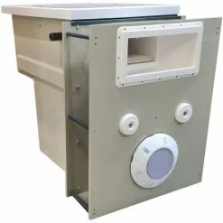 FILTRINOV Mur Filtrant équipé D'un By-pass Et D'un électrolyseur Au Sel