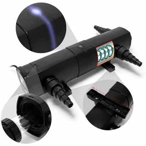 SunSun CUV-218 Stérilisateur Clarificateur De Bassins Ou D'étang Avec Lampe Rayons UV-c 18W 2 SunSun CUV-218 Stérilisateur Clarificateur De Bassins Ou D'étang Avec Lampe Rayons UV-c 18W – Image 2