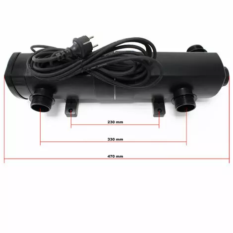 SunSun CUV-218 Stérilisateur Clarificateur De Bassins Ou D'étang Avec Lampe Rayons UV-c 18W 5 SunSun CUV-218 Stérilisateur Clarificateur De Bassins Ou D'étang Avec Lampe Rayons UV-c 18W – Image 5