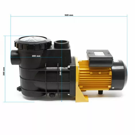 SUNSUN Pompe Piscine 14500l/h 750 Watts Pompe Filtration Circulation Eau Pool Whirlpool Jardin 3 SUNSUN Pompe Piscine 14500l/h 750 Watts Pompe Filtration Circulation Eau Pool Whirlpool Jardin – Image 3