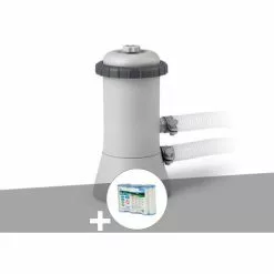 Epurateur à Cartouche Intex C1000 2,7 M³/h + 6 Cartouches A - Gris