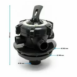 SUNSUN Pièce Détachée Tête De Filtre Pour Filtre à Sable Filtrage De Piscine Système Filtration à Sable -Pompe et filtre de piscine Soldes 9894214 4